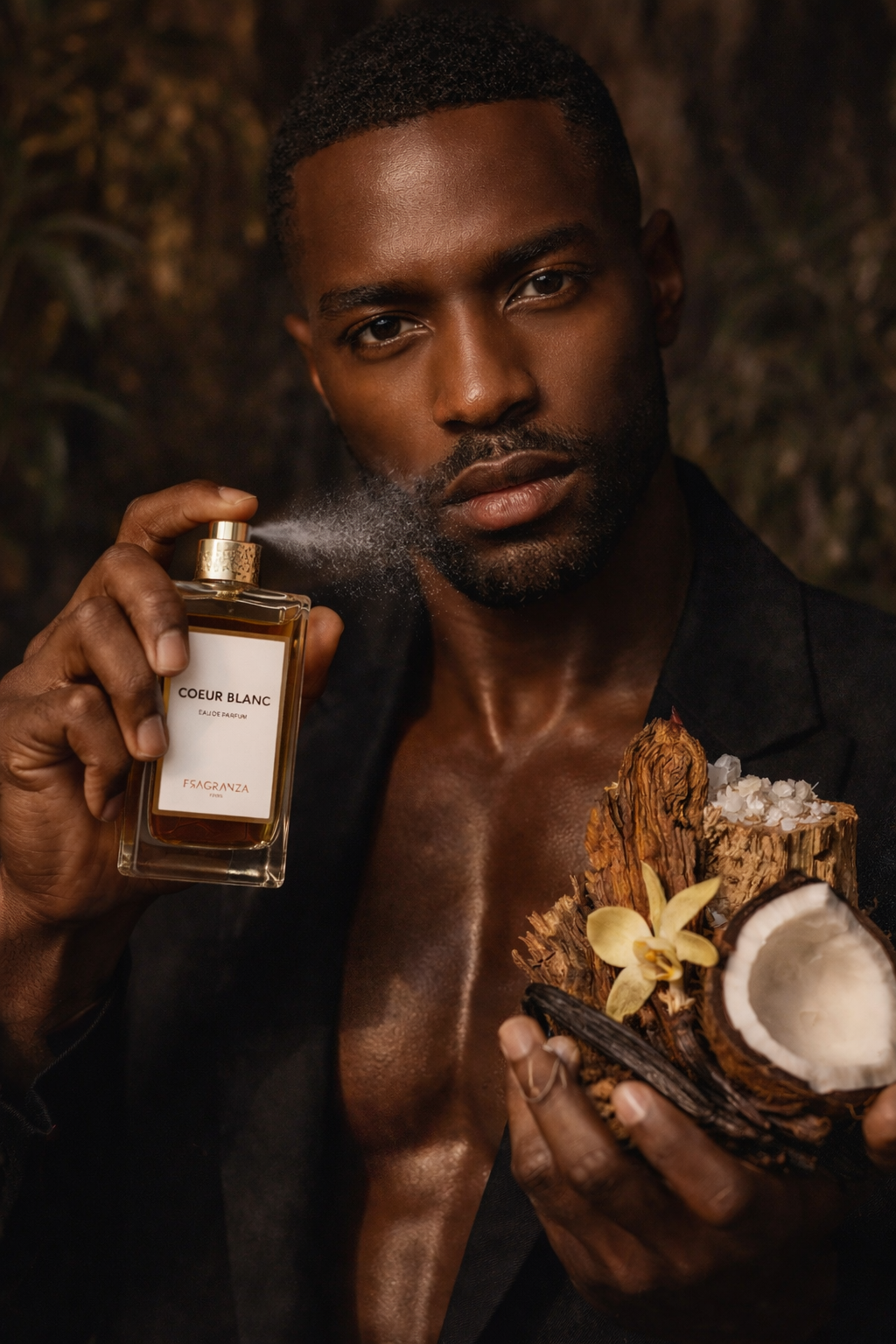 Cœur blanc de Maison Fragranza